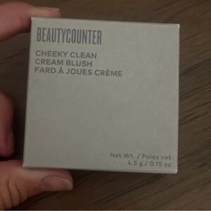 Beautycounter cheeky clean cream blush new in box cider color